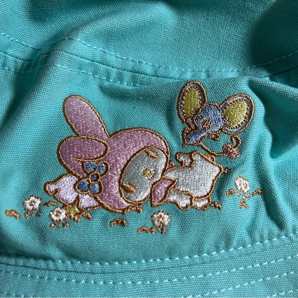 Sanrio MY MELODY mint bucket hat - Picture 2 of 4